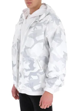 Dolce & Gabbana Camouflage Windbreaker - White -Cheap Vestureo Store d55173392ea660a8800efb27b9029246