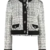 Dolce & Gabbana Cropped Tweed Jacket - Multi