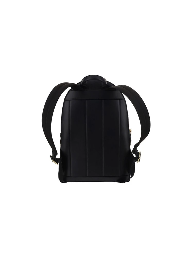 ( New Season ) Dolce & Gabbana Logo Printed Backpack - Black 2 ( New Season ) Dolce & Gabbana Logo Printed Backpack - Black - Image 2