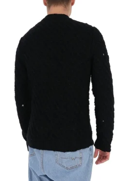 Dolce & Gabbana Distressed Knit Jumper - Black 10 Dolce & Gabbana Distressed Knit Jumper - Black -Cheap Vestureo Store d6521cb5db99d3608d4364932e2b1919