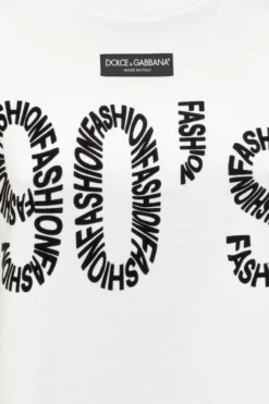 Dolce & Gabbana Sleeveless Jersey T-Shirt - White -Cheap Vestureo Store d69e84c5616387d864cbdd0f53047044