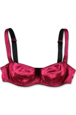 ( New Season ) Dolce & Gabbana Balconette Bra - Red