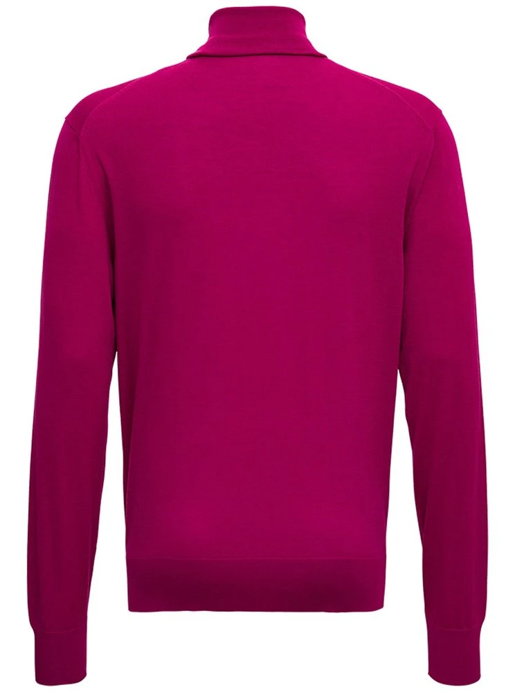 Dolce & Gabbana Turtleneck Knit Jumper - Pink 2 Dolce & Gabbana Turtleneck Knit Jumper - Pink - Image 2