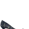 Dolce & Gabbana Bellucci Embellished Lace Pumps - Navy
