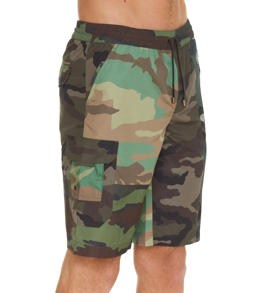 ( New Season ) Dolce & Gabbana Camouflage Printed Swim Shorts - Multi 3 ( New Season ) Dolce & Gabbana Camouflage Printed Swim Shorts - Multi - Image 3