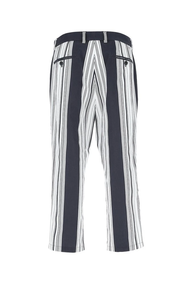 Dolce & Gabbana Striped Cropped Pants - Multi 2 Dolce & Gabbana Striped Cropped Pants - Multi - Image 2