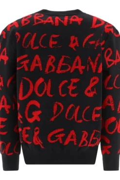 ( New Season ) Dolce & Gabbana Logo Printed Knitted Jumper - Multi -Cheap Vestureo Store d876fe9d4a64caeca057ebce0c4b93f5