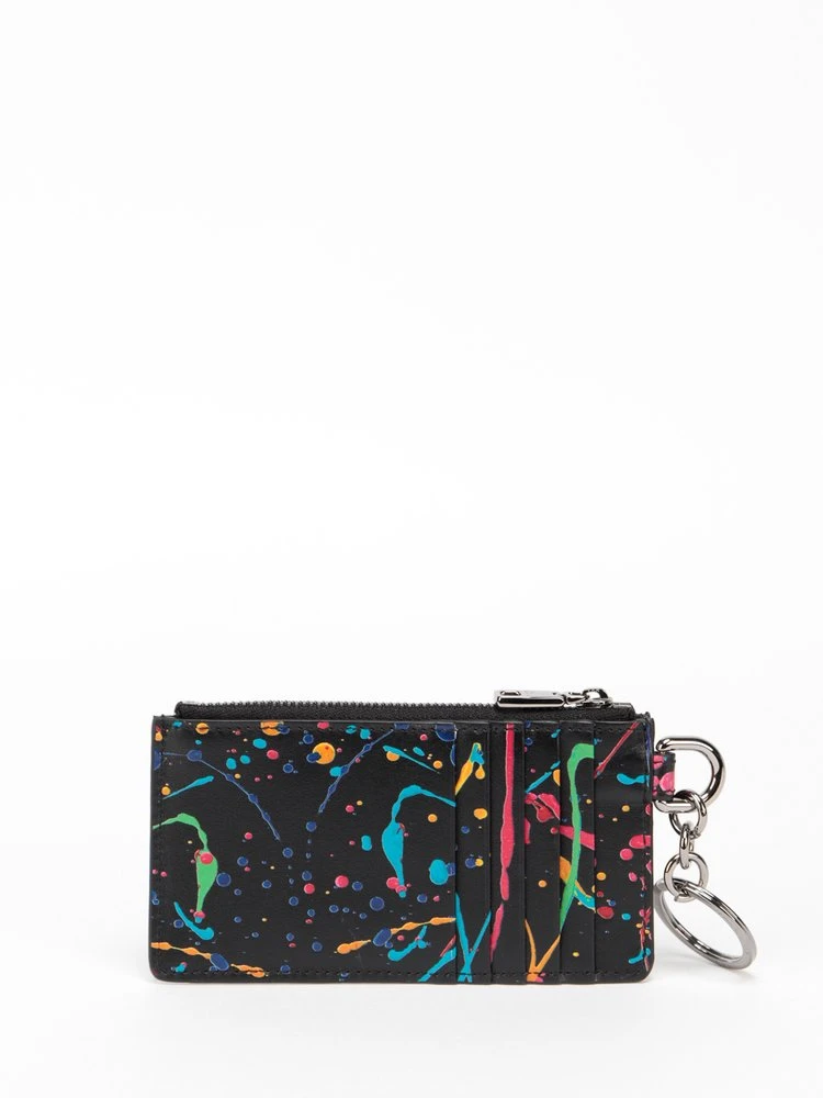 ( New Season ) Dolce & Gabbana Printed Logo Patch Cardholder - Multi 2 ( New Season ) Dolce & Gabbana Printed Logo Patch Cardholder - Multi - Image 2