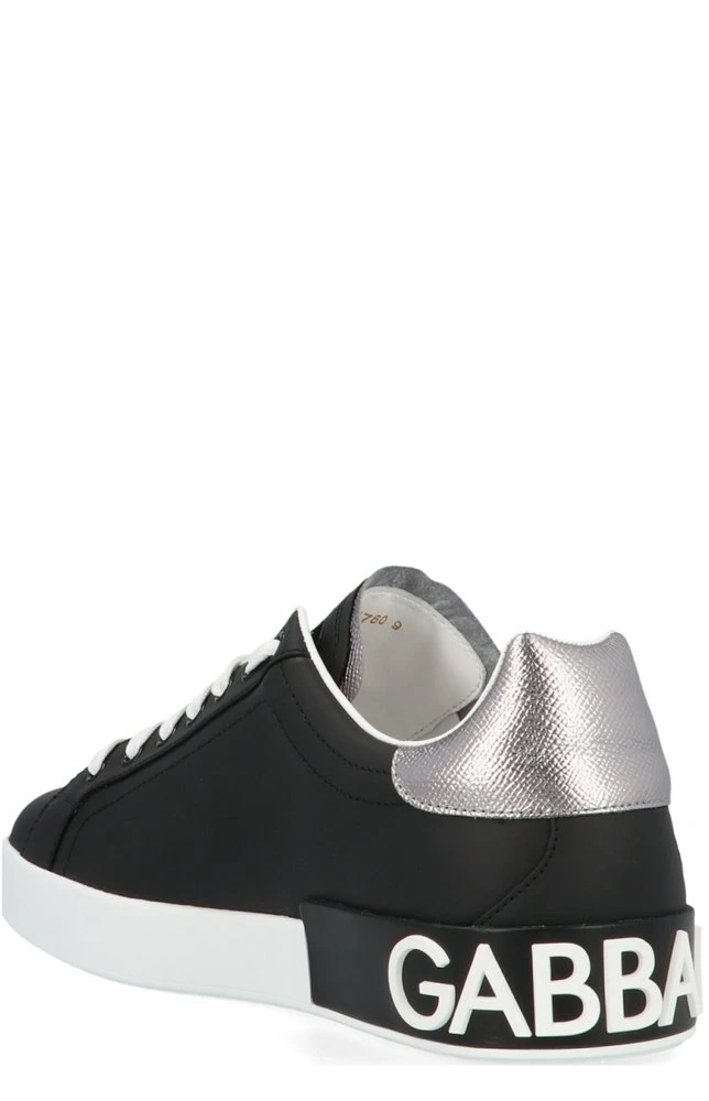 Dolce & Gabbana Portofino Sneakers - Black 2 Dolce & Gabbana Portofino Sneakers - Black - Image 2