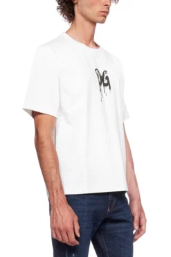 Dolce & Gabbana Monogram Logo T-Shirt - White 9 Dolce & Gabbana Monogram Logo T-Shirt - White -Cheap Vestureo Store d8eabb41ac55f9f2f6dac5b8bf0a4d7c