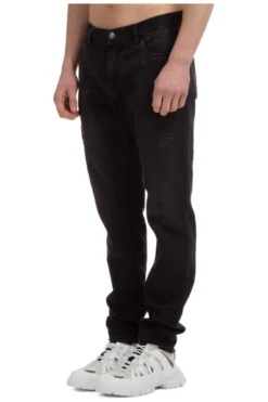 Dolce & Gabbana Tapered Leg Jeans - Black -Cheap Vestureo Store d91478e4caff462ba6f1029c2f44cf21