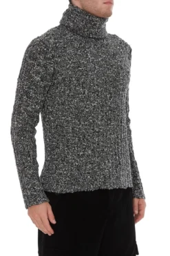 Dolce & Gabbana Turtleneck Knitted Sweater - Grey -Cheap Vestureo Store d9446447d342e2ccc60d8c10239631eb