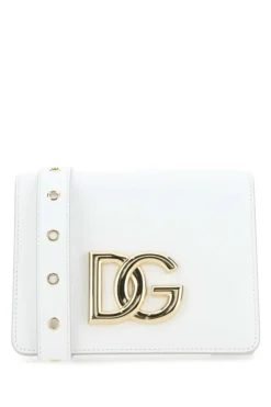 Dolce & Gabbana Millennials DG Crossbody Bag - White