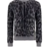 Dolce & Gabbana Leopard Intarsia Sweater - Multi
