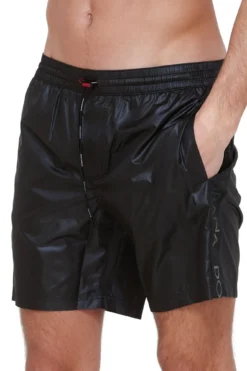 ( New Season ) Dolce & Gabbana Elasticated Waistband Swim Shorts - Black -Cheap Vestureo Store da110ba8501f4e4d4975bc76d1e9c366