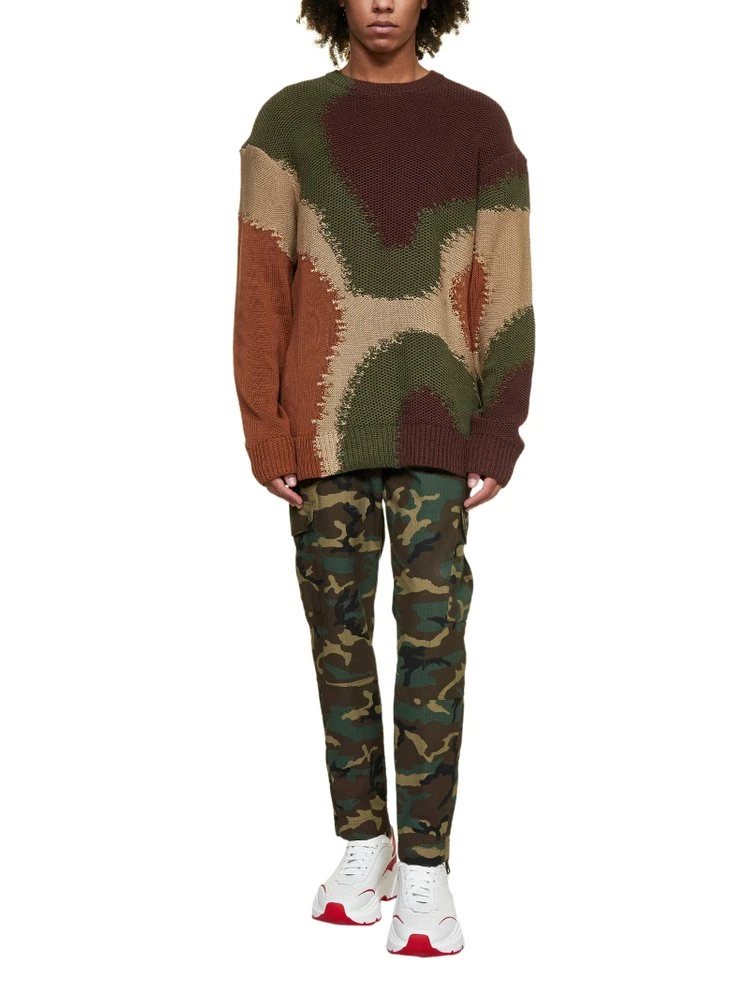 ( New Season ) Dolce & Gabbana Camouflage Round Neck Jumper - Multi 6 ( New Season ) Dolce & Gabbana Camouflage Round Neck Jumper - Multi - Image 6