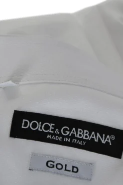 ( New Season ) Dolce & Gabbana Classic Tailored Shirt - White 9 ( New Season ) Dolce & Gabbana Classic Tailored Shirt - White -Cheap Vestureo Store daaf26caf412208d29aeba44f8e53a43