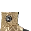 Dolce & Gabbana Zip-Up Padded Boots - Multi