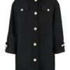 Dolce & Gabbana Pearl Embellished Coat - Black