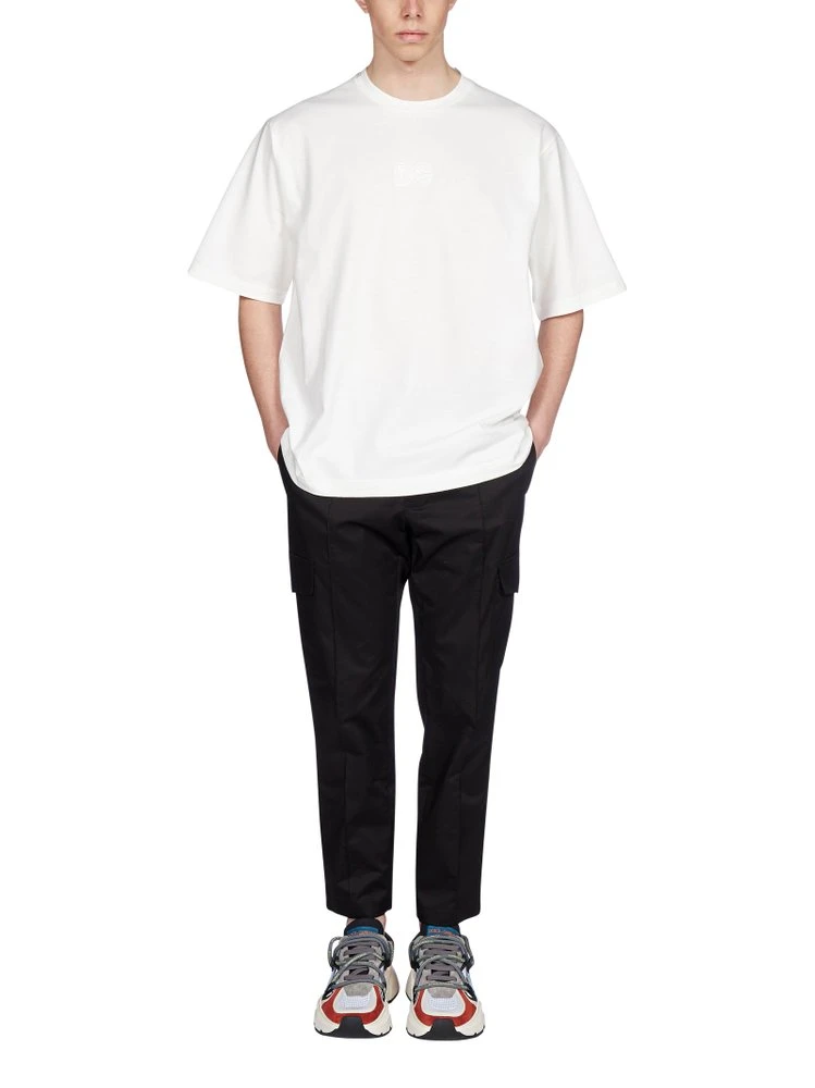 Dolce & Gabbana Monogram Logo T-Shirt - White 5 Dolce & Gabbana Monogram Logo T-Shirt - White - Image 5