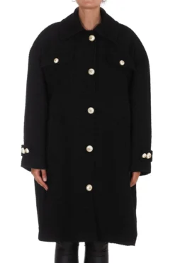 Dolce & Gabbana Pearl Embellished Coat - Black 10 Dolce & Gabbana Pearl Embellished Coat - Black -Cheap Vestureo Store dc4468228446724c2fd057320075bcda