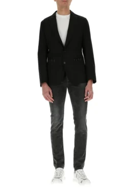 Dolce & Gabbana Pinstripe Detailed Blazer - Black -Cheap Vestureo Store ddbddb89c413c196a642654f7c21af73
