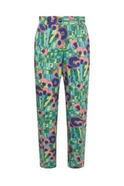 ( New Season ) Dolce & Gabbana Floral Printed Trousers - Multi