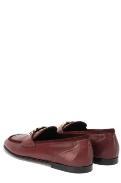 ( New Season ) Dolce & Gabbana Ariosto Plaque Loafers - Brown -Cheap Vestureo Store de9c40764fab63a62260e80bf32df840