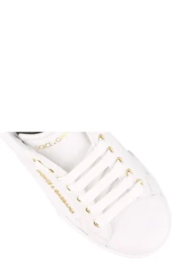 Dolce & Gabbana Portofino Sneakers - White -Cheap Vestureo Store decfc3bd7f1bbad5d743da414cb21f0c