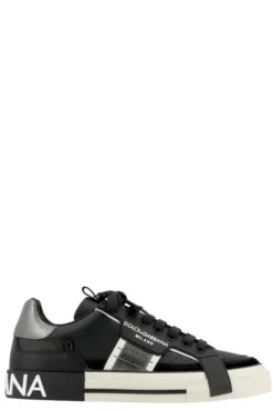 Dolce & Gabbana Custom 2.Zero Sneakers - Black