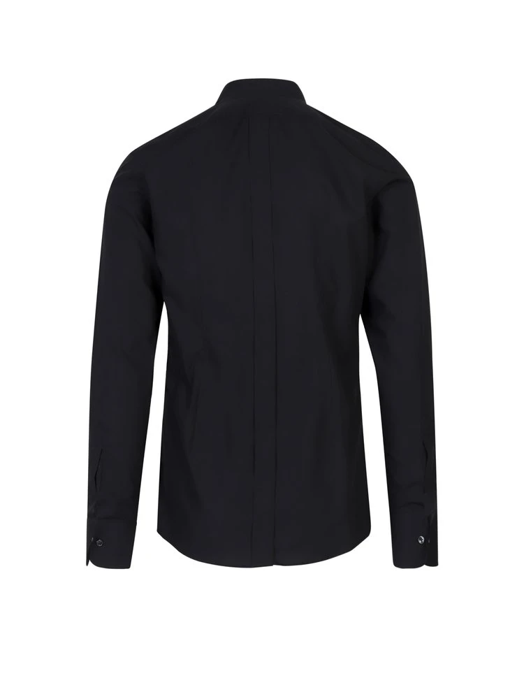 ( New Season ) Dolce & Gabbana Slim-Fit Buttoned Shirt - Black 2 ( New Season ) Dolce & Gabbana Slim-Fit Buttoned Shirt - Black - Image 2
