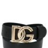 Dolce & Gabbana DG Buckle Belt - Black