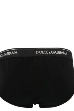 Dolce & Gabbana 2 Pack Briefs - Black -Cheap Vestureo Store df661450abc153763e9583bb07f8ee34