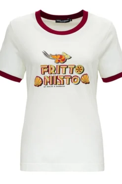 Dolce & Gabbana Graphic Print T-Shirt - White