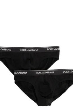 Dolce & Gabbana 2 Pack Briefs - Black