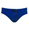 ( New Season ) Dolce & Gabbana 3D DG Logo Swim Briefs - Blue