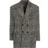 Dolce & Gabbana Houndstooth Double-Breasted Coat - Multi
