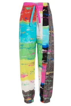 Dolce & Gabbana Panelled Printed Jogging Pants - Multi