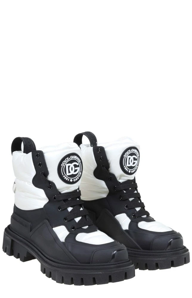 Dolce & Gabbana Chunky Sole Lace-Up Boots - Multi 3 Dolce & Gabbana Chunky Sole Lace-Up Boots - Multi - Image 3