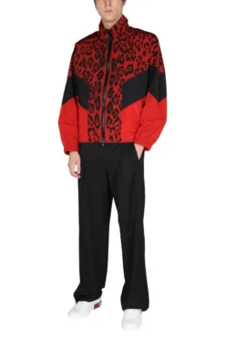 ( New Season ) Dolce & Gabbana High Neck Leopard Printed Jacket - Multi -Cheap Vestureo Store e252683f962410b92cb77a441a8e9c7e