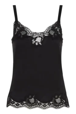 Dolce & Gabbana Lace Detail Camisole - Black