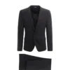 ( New Season ) Dolce & Gabbana Single-Breasted Two-Piece Suit - Black