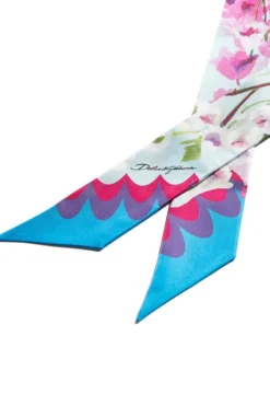 ( New Season ) Dolce & Gabbana Bluebell-Printed Headscarf - Multi -Cheap Vestureo Store e38864e8a953754a42d5a54d2a558e10