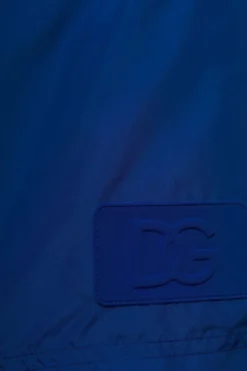 ( New Season ) Dolce & Gabbana DG Logo Short Swim Trunks - Blue -Cheap Vestureo Store e399ebabecbbdc4c17736a7553c7aa6b