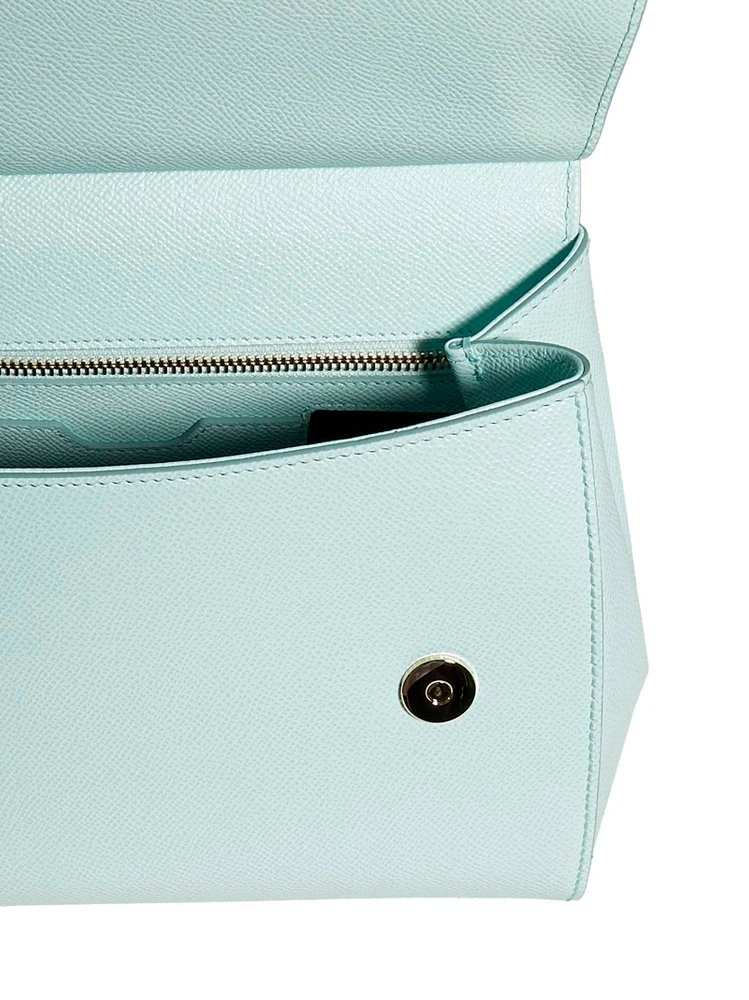 Dolce & Gabbana Sicily Medium Tote Bag - Blue 6 Dolce & Gabbana Sicily Medium Tote Bag - Blue - Image 6