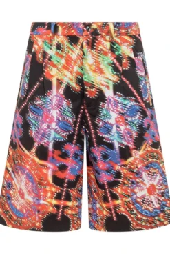 ( New Season ) Dolce & Gabbana Luminaire Printed Shorts - Multi