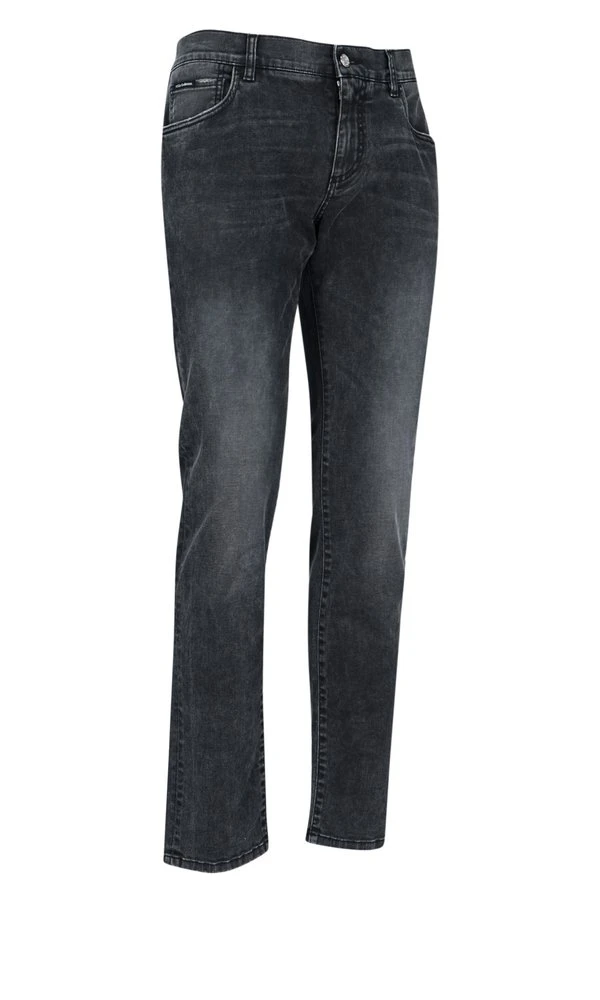 ( New Season ) Dolce & Gabbana Straight Leg Jeans - Grey 3 ( New Season ) Dolce & Gabbana Straight Leg Jeans - Grey - Image 3