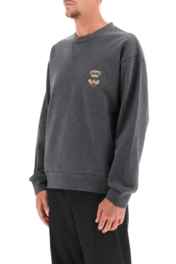 Dolce & Gabbana Bee Embroidered Sweatshirt - Grey -Cheap Vestureo Store e4714428a23cb9e64907b4824da342aa