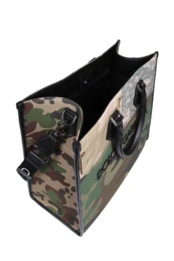 ( New Season ) Dolce & Gabbana Camouflage Pattern Logo Embroidered Tote Bag - Multi -Cheap Vestureo Store e4cdc22ce4a206480a30eb94c0addac8