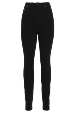 ( New Season ) Dolce & Gabbana High Waist Grace Jeans - Black